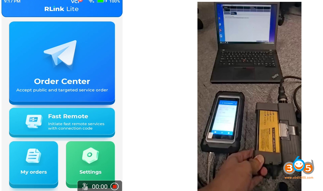 Topdon Rlink Lite remote diagnosis 7 Topdon Rlink Lite remote diagnosis 7