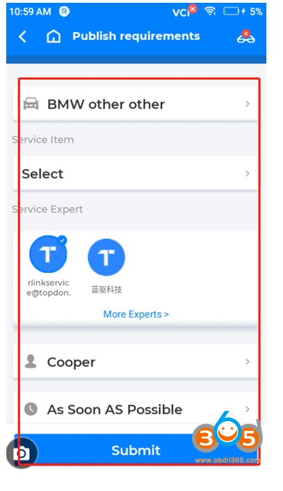 Topdon Rlink Lite remote diagnosis 9 Topdon Rlink Lite remote diagnosis 9