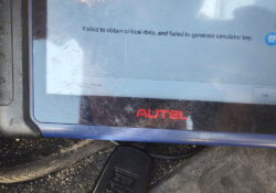 autel im508 2023 Toyota FORTUNER failed to obtain critical data