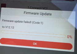 launch crp919 firmware update failed 1