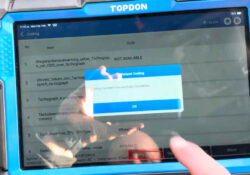 topdon disable benz adblue menu 9