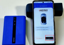 add benz fbs4 key with keydiy pak09 12