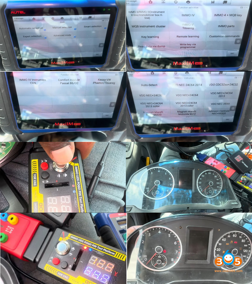 autel im508 godiag gt110 vw immo4 service mode akl 2 autel im508 godiag gt110 vw immo4 service mode akl 2