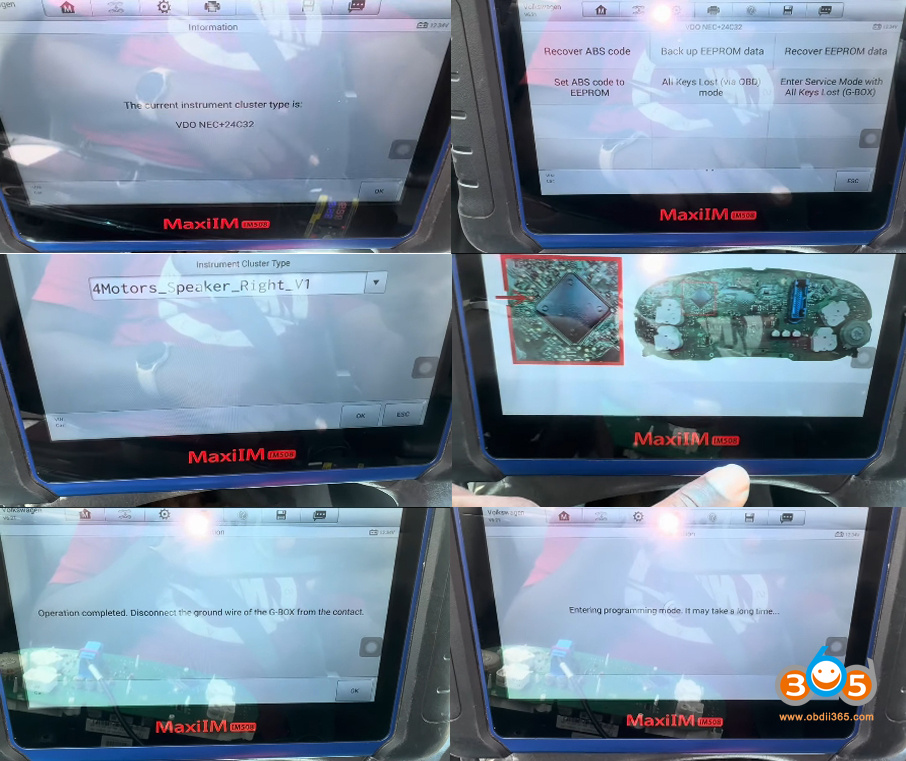 autel im508 godiag gt110 vw immo4 service mode akl 3 autel im508 godiag gt110 vw immo4 service mode akl 3