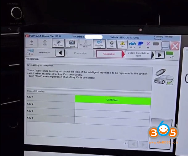 nissan rogue 2025 akl topdon rlink x7 6 nissan rogue 2025 akl topdon rlink x7 6