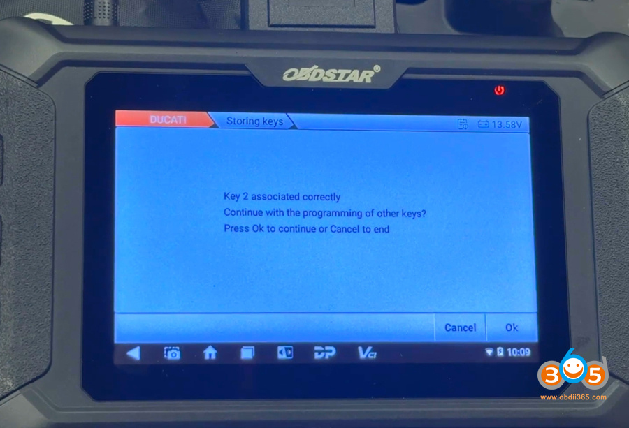 obdstar iscan program 2023 Ducati Multistrada V4S key 14 obdstar iscan program 2023 Ducati Multistrada V4S key 14