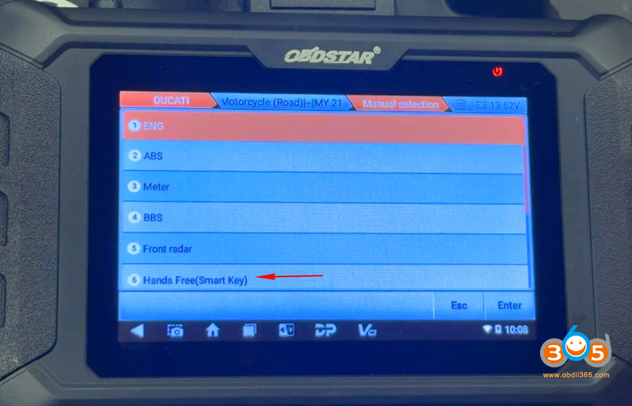 obdstar iscan program 2023 Ducati Multistrada V4S key 7 obdstar iscan program 2023 Ducati Multistrada V4S key 7