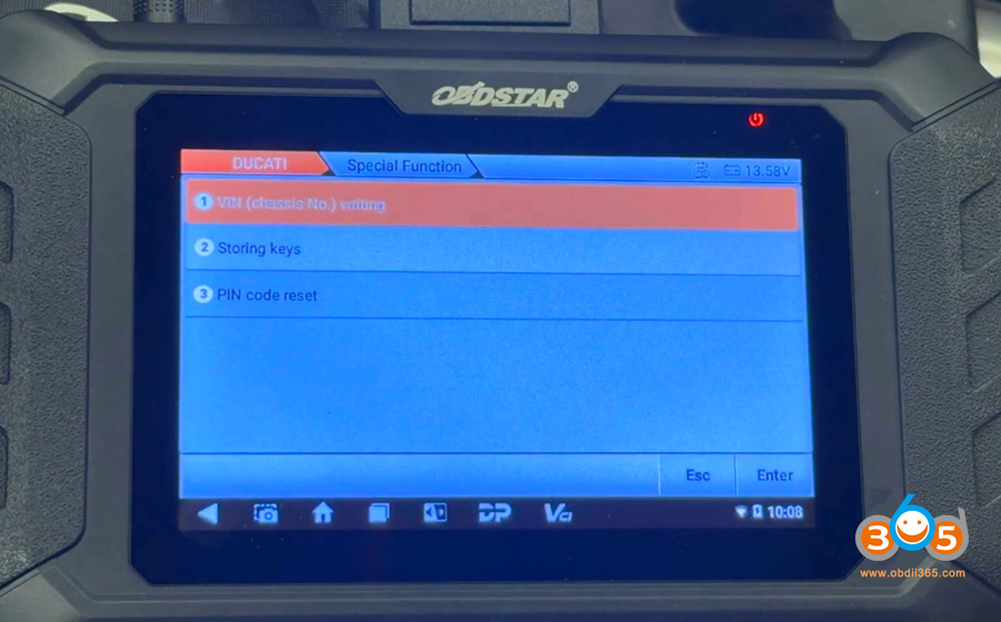 obdstar iscan program 2023 Ducati Multistrada V4S key 9 obdstar iscan program 2023 Ducati Multistrada V4S key 9