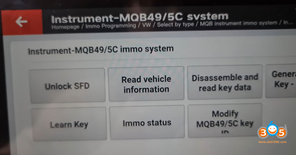 xhorse unlock vag mqb49 5c 5d sfd 1 xhorse unlock vag mqb49 5c 5d sfd 1