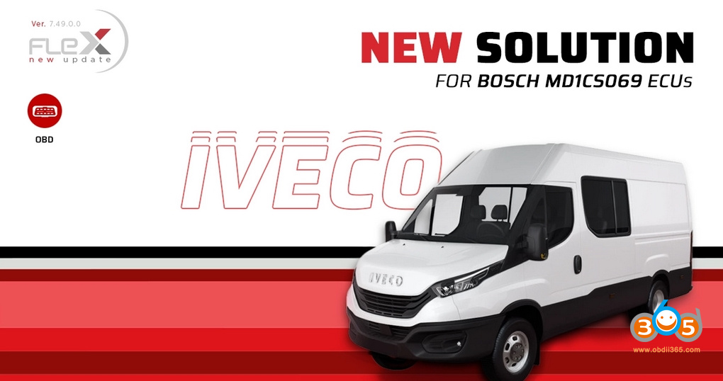 Flex Iveco MD1CS069 obd Flex Iveco MD1CS069 obd