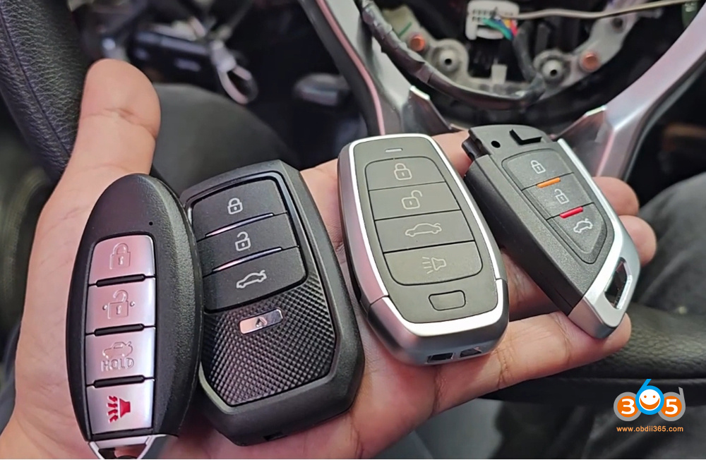 Xhorse-XS-vs-XM38-vs-Autel-iKey-vs-Aftermarket-Key-for-Nissan-Kicks-Proximity