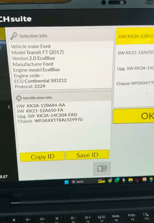 kess3 read ford sid212 ecu 2