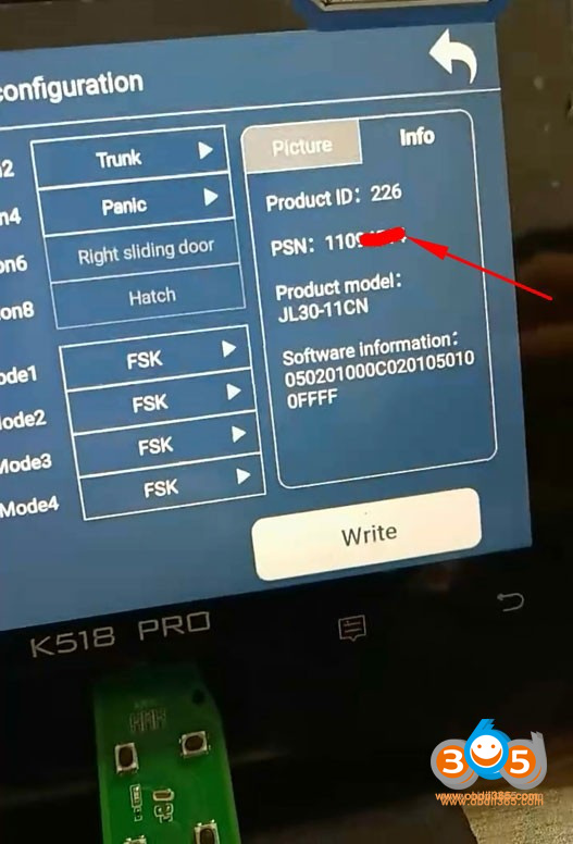 lonsdor-device-not-match-jlr-key-area-4