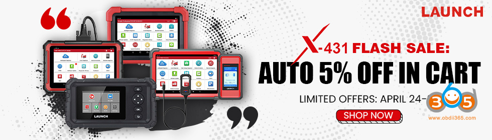 Launch X431 Flash Sale