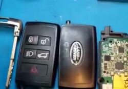 copy land rover new smart key with cgdi k2 1