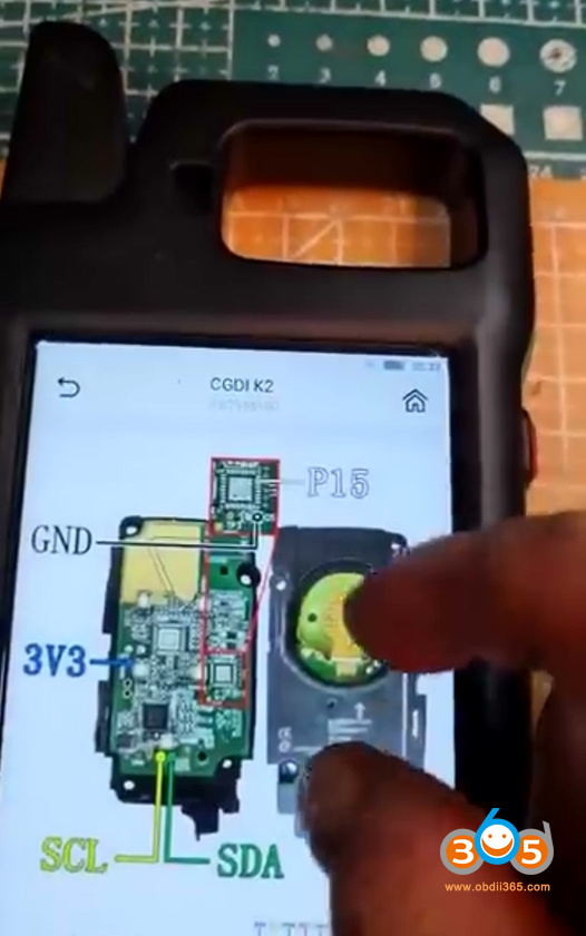 copy land rover new smart key with cgdi k2 4