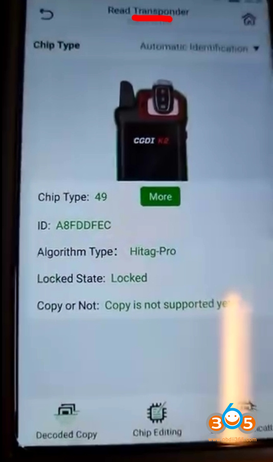 copy land rover new smart key with cgdi k2 6
